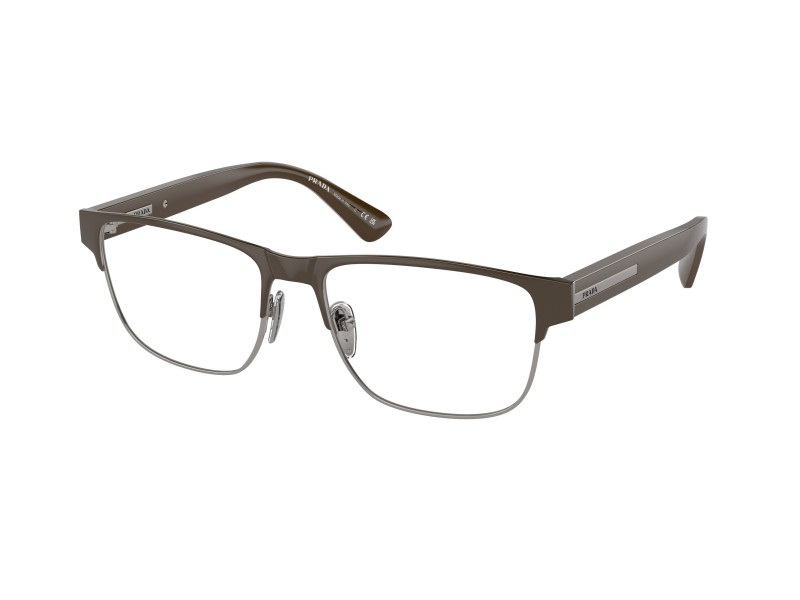 PRADA PR57ZV 17J1O1 barna demo szemüveg
