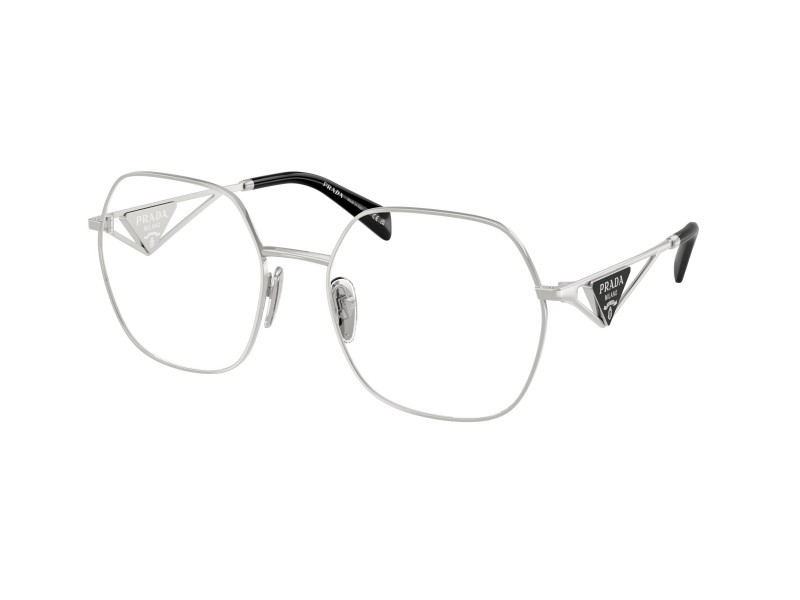 PRADA PR59ZV női szemüvegkeret - ezüst, demo lencse