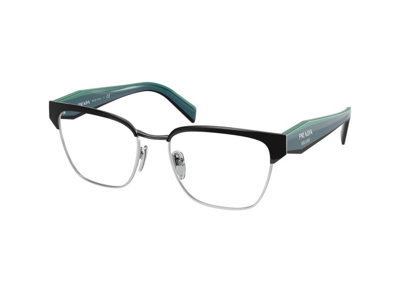 PRADA PR65YV Black/Silver női szemüvegkeret