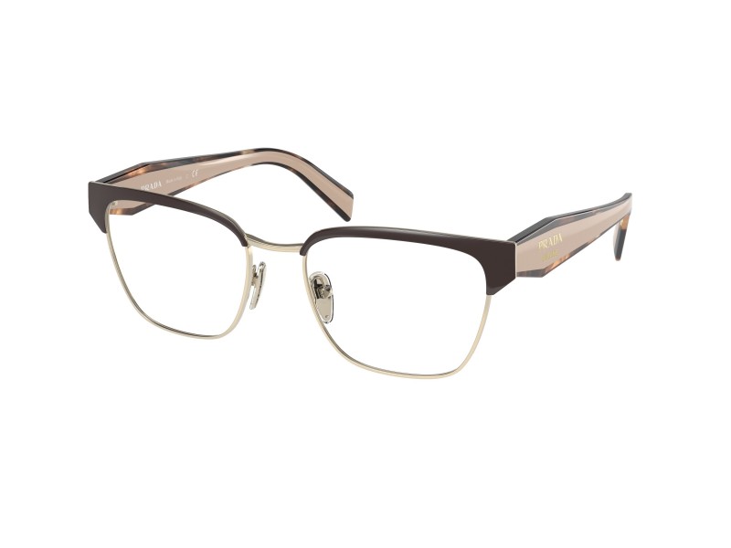 PRADA PR65YV KOF1O1 Brown/Pale Gold demo lencse