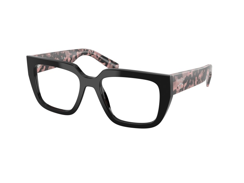 PRADA PRA03V 13P1O1 fekete szemüveg - demo lencse