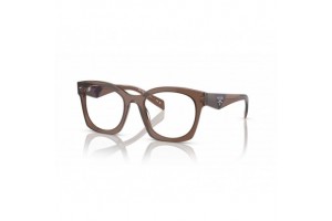 PRADA PRA05V 17O1O1 Transparent Brown - demo lencse