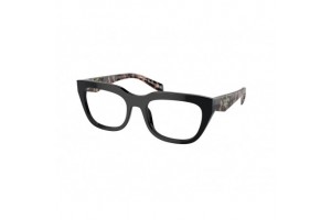 PRADA PRA06V 13P1O1 fekete női szemüveg (demo lencse)