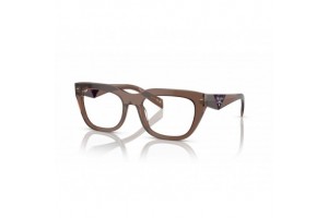 PRADA PRA06V Transparent Brown demo szemüveg