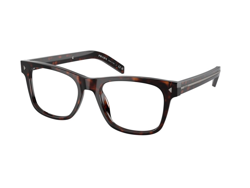 PRADA PRA13V Radica Tortoise szemüveg
