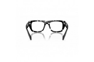 PRADA PRA17V 15O1O1 Black Crystal Tortoise