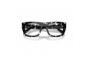 PRADA PRA17V 15O1O1 Black Crystal Tortoise