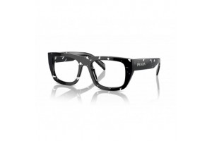 PRADA PRA17V 15O1O1 Black Crystal Tortoise
