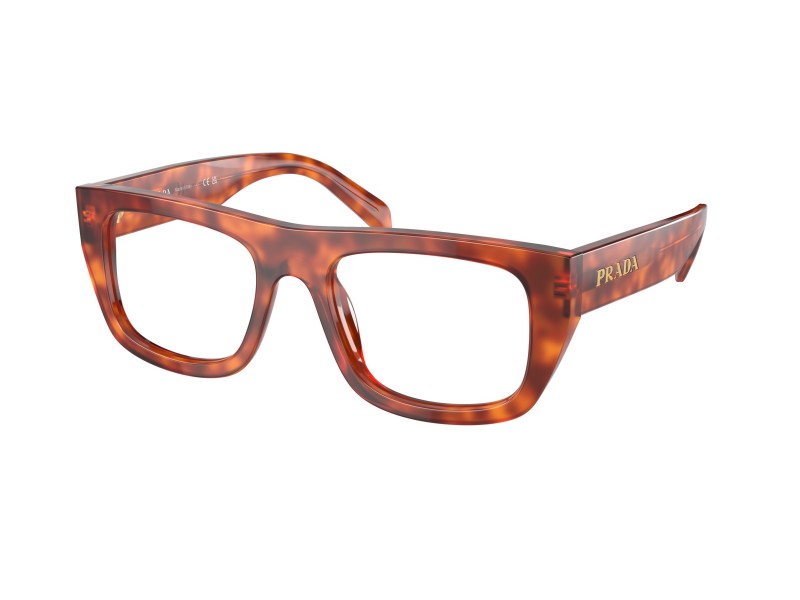 PRADA PRA17V 18R1O1 Cognac Tortoise női szemüveg