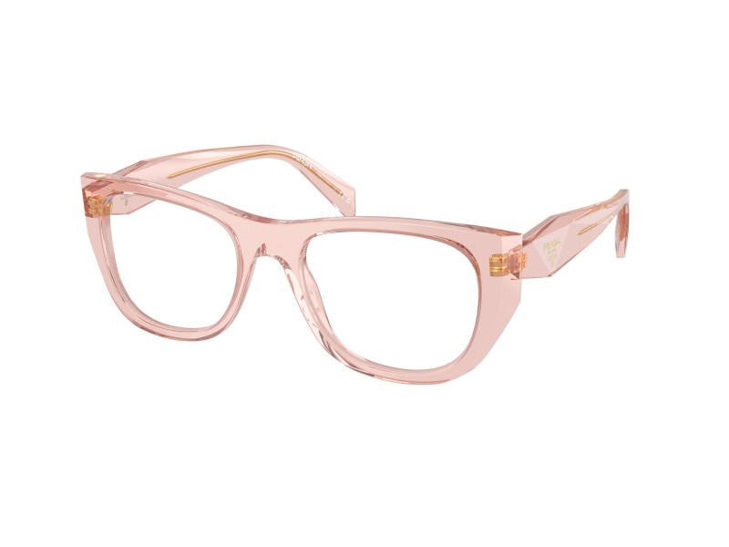 PRADA PRA18V Transparent Peach női szemüveg