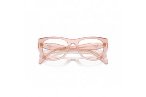 PRADA PRA18V Transparent Peach női szemüveg