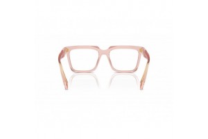 PRADA PRA19V Transparent Peach szemüveg