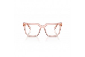 PRADA PRA19V Transparent Peach szemüveg