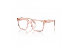 PRADA PRA19V Transparent Peach szemüveg