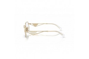 PRADA PRA53V ZVN1O1 Pale Gold szemüveg — demo lencse