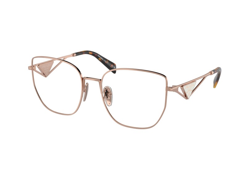 PRADA PRA54VD Rose Gold női szemüveg demo lencsével