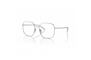 PRADA PRA59V 1BC1O1 ezüst női szemüveg demo lencsével