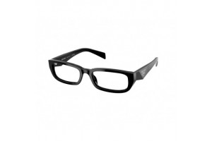 PRADA PRB05V 16K1O1 Black/Silver Night Demo Lens szemüveg