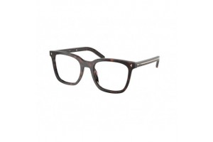 PRADA PRB11V Root Tortoise női szemüveg (demo lencse)