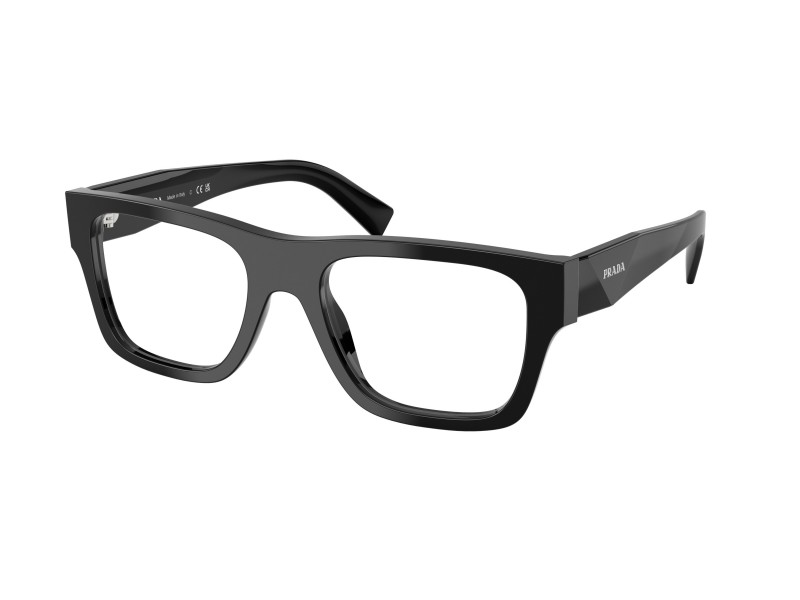 PRADA PRC01V 16K1O1 fekete szemüveg (demo lencse)