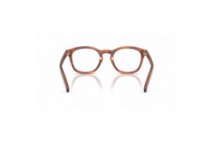 PRADA PRC04V Striped Cognac férfi szemüveg
