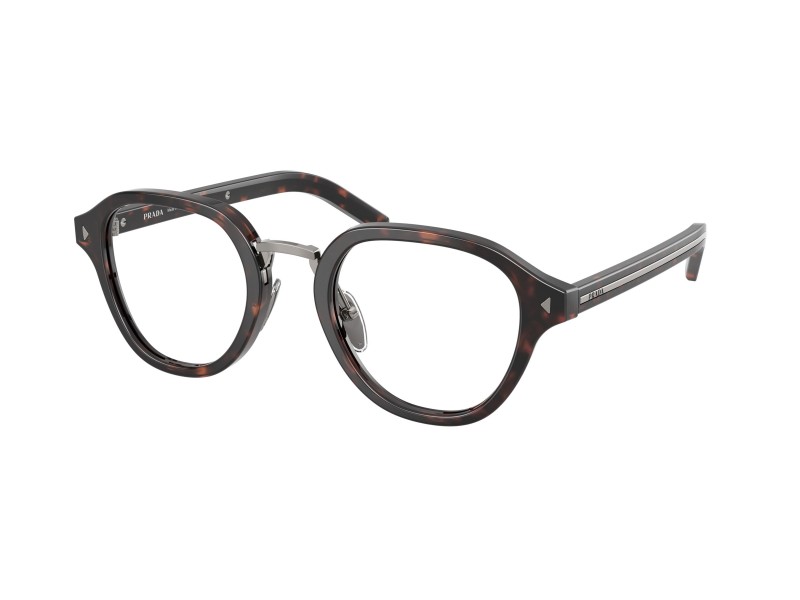 PRADA PRC05V Root Tortoise férfi szemüveg keret