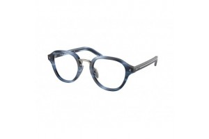PRADA PRC05V 26F1O1 csíkos kék szemüveg