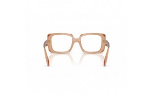 PRADA PRC09V Transparent Chocolate női szemüveg