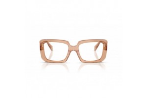 PRADA PRC09V Transparent Chocolate női szemüveg