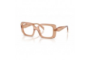 PRADA PRC09V Transparent Chocolate női szemüveg