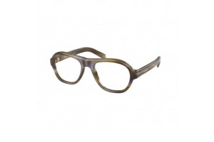 PRADA PRC12V 23G1O1 Striped Lagoon Demo Lens szemüveg