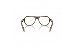 PRADA PRC12V Striped Lagoon női szemüveg - demo lencse