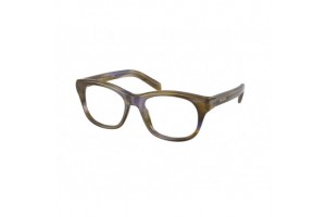 PRADA PRC13V 23G1O1 Striped Lagoon Demo Lens szemüveg