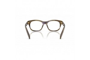 PRADA PRC13V csíkos Lagoon női szemüvegkeret