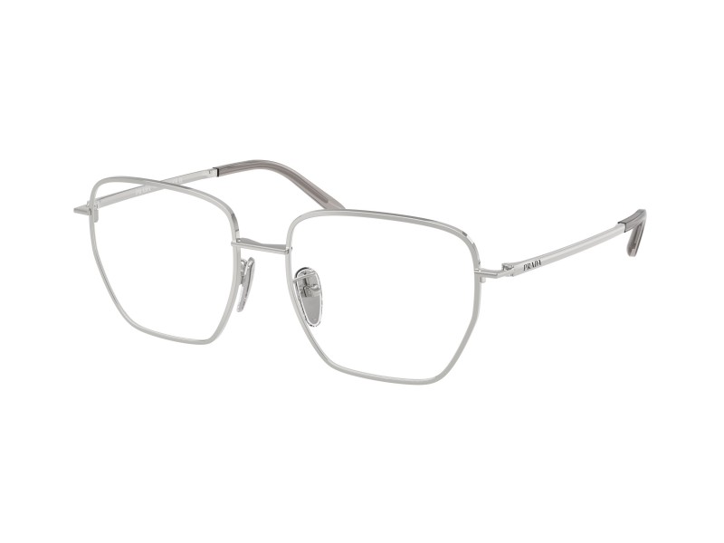 PRADA PRC51VD 1BC1O1 ezüst női szemüveg (demo lencse)