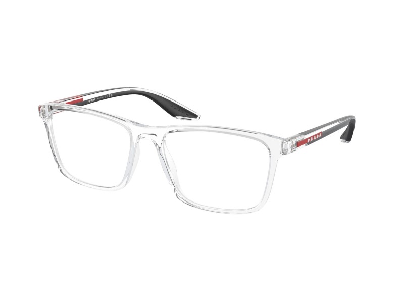 PRADA Linea Rossa PS01QV férfi szemüveg (Crystal demo)