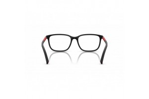 PRADA Linea Rossa PS02RV fekete gumírozott keret