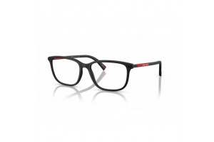 PRADA Linea Rossa PS02RV fekete gumírozott keret