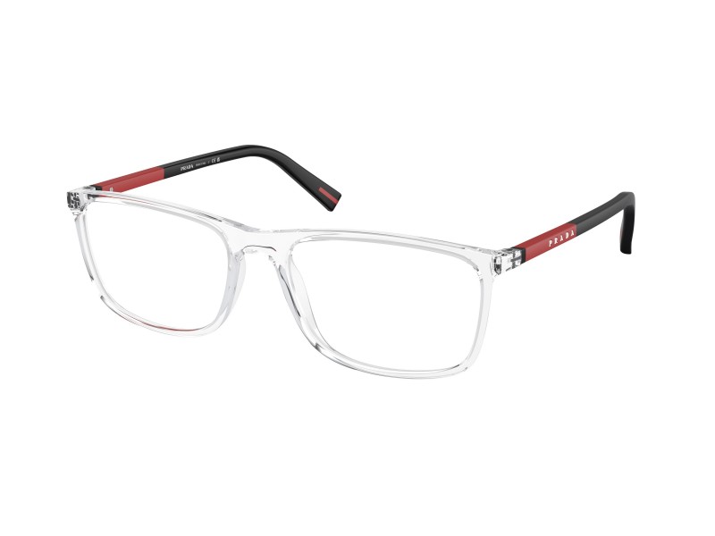 Prada Linea Rossa PS03QV férfi szemüveg Crystal demo