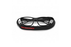 PRADA LINEA ROSSA PS03RV Matte Black szemüvegkeret (demo lencse)