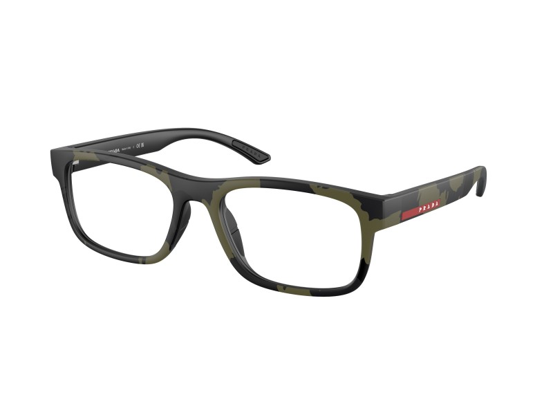 PRADA LINEA ROSSA PS04QV Mimetic Green férfi szemüveg