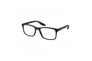 PRADA LINEA ROSSA PS 08RV 1BO1O1 Matte Black Demo Lens szemüveg