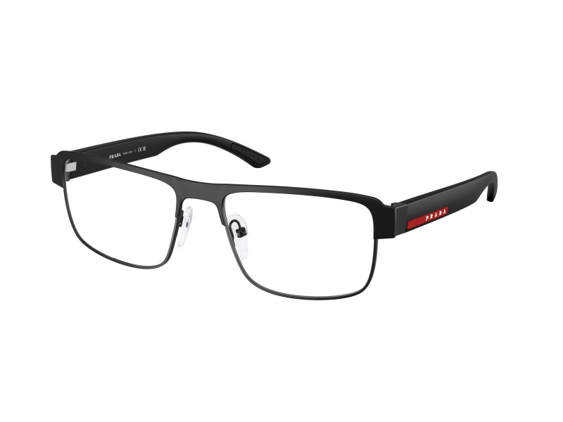 PRADA Linea Rossa PS51RV matt fekete szemüveg