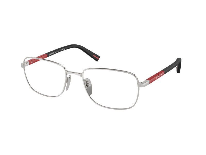 PRADA LINEA ROSSA PS52QV 1BC1O1 ezüst szemüveg