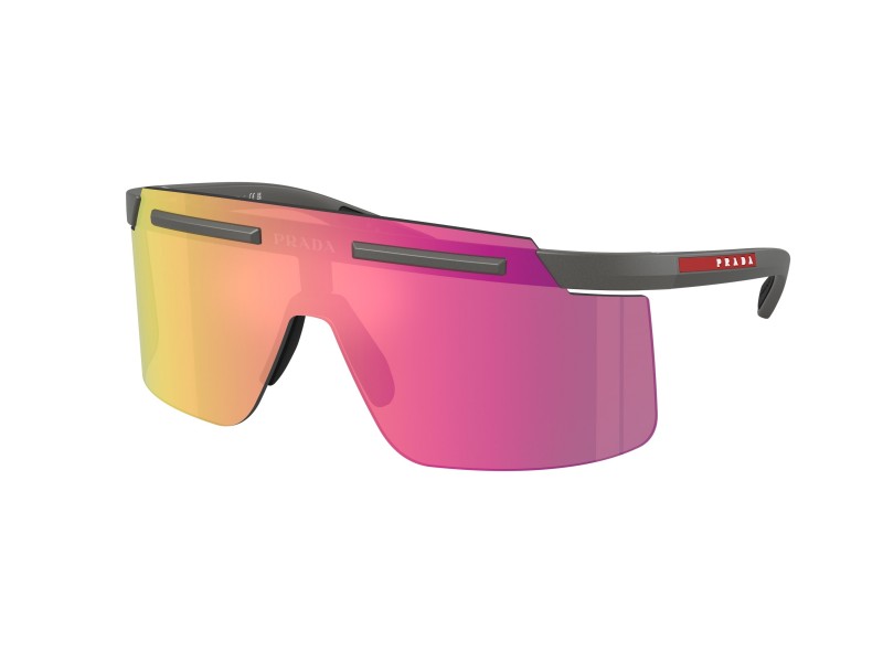 PRADA Linea Rossa PSB06S Metal Grey Violet Mirror Pink