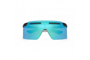 PRADA LINEA ROSSA PSB06S - Matte Black / Light Green / Mirror Blue