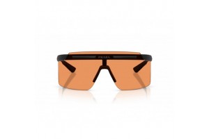 Prada Linea Rossa PSB06S Matte Black Orange