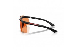 Prada Linea Rossa PSB06S Matte Black Orange