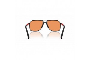 PRADA LINEA ROSSA PSB51S Matte Black Orange napszemüveg