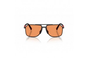 PRADA LINEA ROSSA PSB51S Matte Black Orange napszemüveg